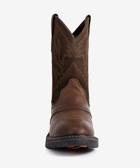 Men’s Firewood Brown Western Cowboy Boots