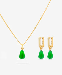Wrangler Gold Plated Minimalist Pendant Jewelry Sets