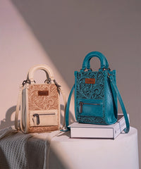 Montana West small crossbody phone purse in Tan — lightweight daily carry with card slot