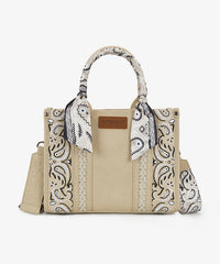 Wrangler Western Paisley Tote Bag