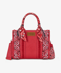 Wrangler Western Desert Paisley Tote Bag