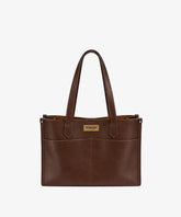 Wrangler Genuine Leather Multi-Pocket Tote Bag