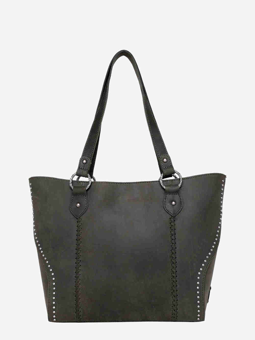 Black Genuine Leather Shopper Black Leather Bag Leather 