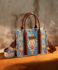 Wrangler Southwestern Print Tote Bag Set