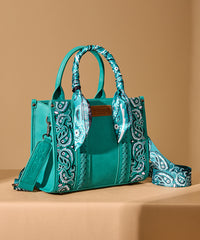 Wrangler Western Paisley Tote Bag
