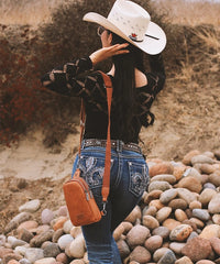 Wrangler Casual Plain Crossbody Sling Bag