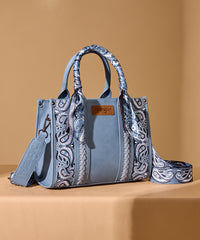 Wrangler Western Desert Paisley Tote Bag