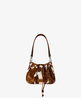 Wrangler Cow Print Drawstring Bucket Bag (Pre-sale)