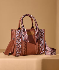 Wrangler Western Desert Paisley Tote Bag