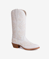 Women's Bright Side Embroidered Round Toe Western  Boots