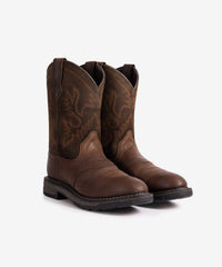 Men’s Firewood Brown Western Cowboy Boots
