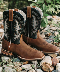 Men’s Sahara Horizon Full-Grain Leather Western Boots