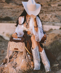 Wrangler Tooled Fringe Crossbody Bag - Limited Stock