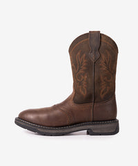 Men’s Firewood Brown Western Cowboy Boots