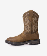 Men’s Vintage Desert Western Embroidered Boots