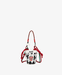 Coca-Cola Coffee Cup Purse in white