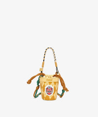 Coca-Cola Coffee Cup Purse in yellow