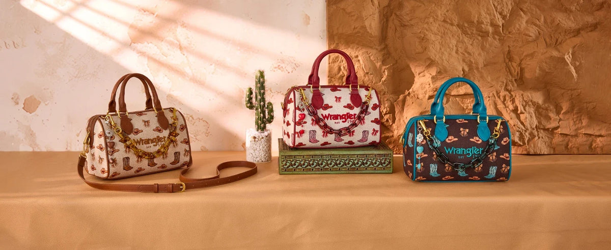 Wrangler Rodeo Icons Western Boston Bag