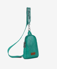 Wrangler Casual Plain Crossbody Sling Chest Bag - Montana West World