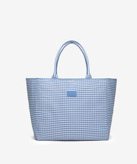 LEE Plaid Cotton Large Tote