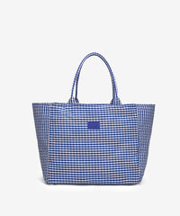 LEE Plaid Cotton Large Tote