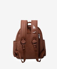 Los_Angeles_Dodgers_Leather_Backpack_Brown