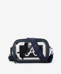 MLB Atlanta Braves Clear Crossbody Bag