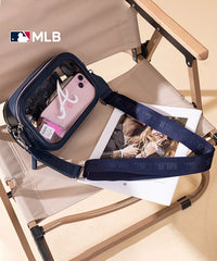 MLB Atlanta Braves Clear Crossbody Bag