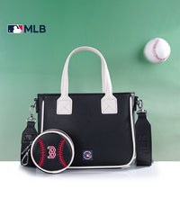 MLB Boston Red Sox Team Tote with Baseball Coin Pouch