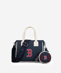 MLB Boston Red Sox Team Tote with Baseball Coin Pouch