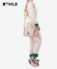 MLB Los Angeles Dodgers Team Tote with Baseball Coin Pouch