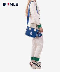 MLB Los Angeles Dodgers Team Tote with Baseball Coin Pouch