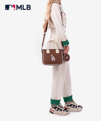 MLB Los Angeles Dodgers Team Tote with Baseball Coin Pouch