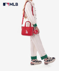 MLB Los Angeles Dodgers Team Tote with Baseball Coin Pouch