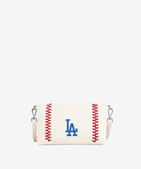 MLB Los Angeles Dodgers Leather Crossbody Purse