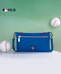 MLB Los Angeles Dodgers Leather Crossbody Purse