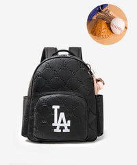 MLB Los Angeles Dodgers Leather Baseball Backpack