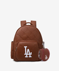 MLB Los Angeles Dodgers Leather Baseball Backpack