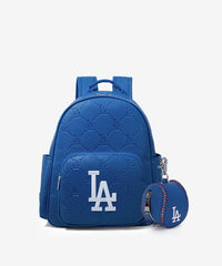 MLB Los Angeles Dodgers Leather Baseball Backpack