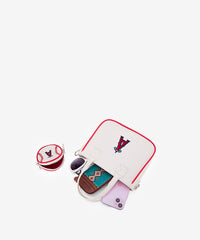 MLB Los Angeles Angels Team Tote with Baseball Coin Pouch