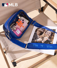 MLB New York Mets Clear Crossbody Bag