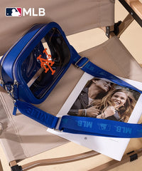 MLB New York Mets Clear Crossbody Bag