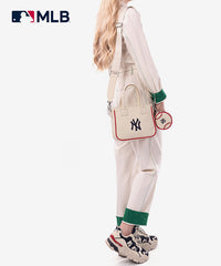 MLB New York Yankees Team Tote with Baseball Coin Pouch