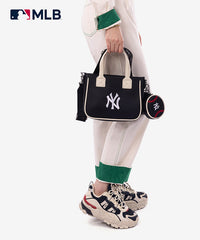 MLB New York Yankees Team Tote with Baseball Coin Pouch