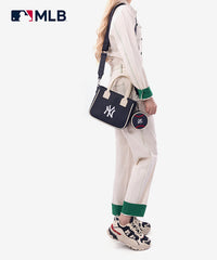 MLB New York Yankees Team Tote with Baseball Coin Pouch