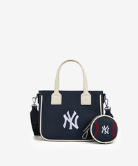 MLB New York Yankees Team Tote with Baseball Coin Pouch