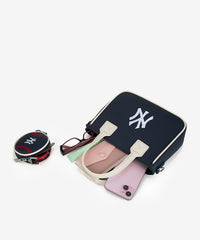 MLB New York Yankees Team Tote with Baseball Coin Pouch