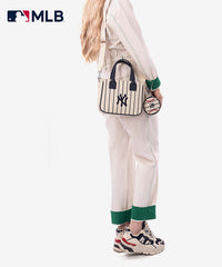 MLB New York Yankees Team Tote with Baseball Coin Pouch