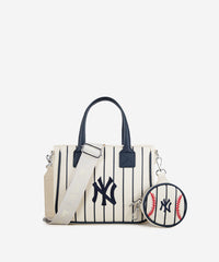 MLB New York Yankees Team Tote with Baseball Coin Pouch