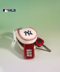 MLB New York Yankees Coin Pouch Keychain